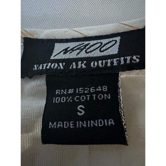 NAOO Nation AK Outfits Women S Dress 3/4 bell sleeve, 3 tiers BOHO peasant - Picture 4 of 10